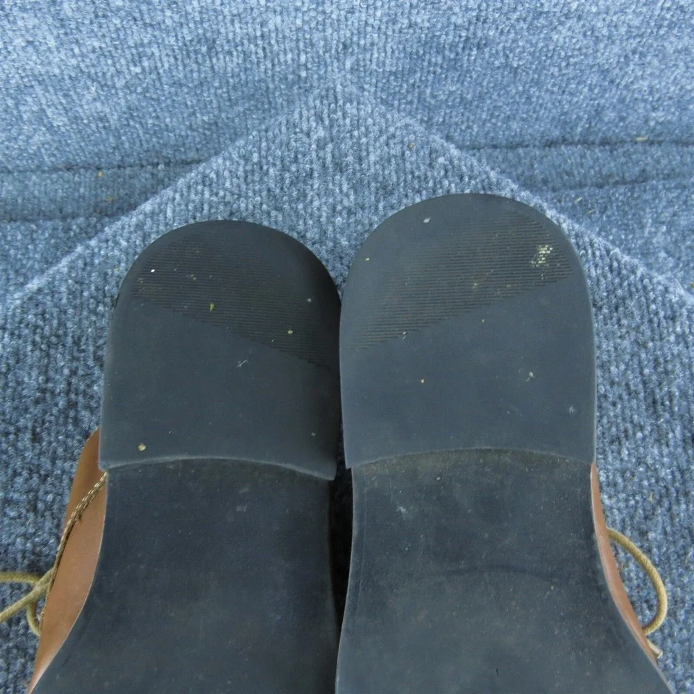 Dexter Toe Cap Comfort Men‎ Derby Oxfords Shoes Size 7 Medium Brown Synthetic